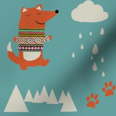 Cute Fox pattern