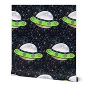 Green UFO Stuffie Pillow, Cut and Sew DIY Project