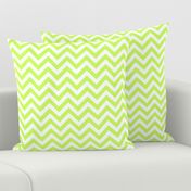 Green White Chevron