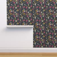 arrows scattered // mini arrows southwest tribal design print