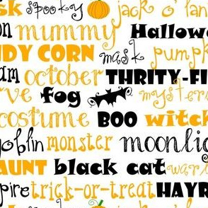 FS Halloween Words
