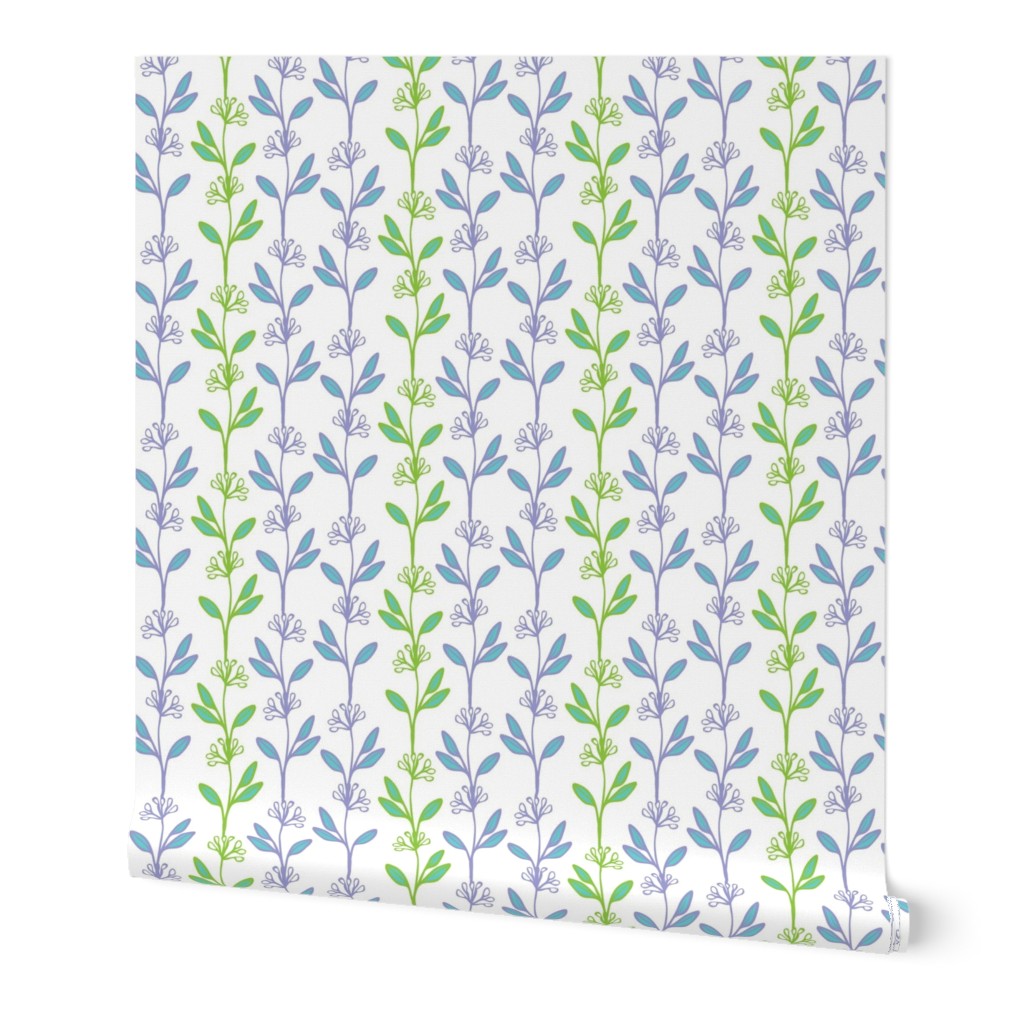 Ditzy Floral Row Pattern