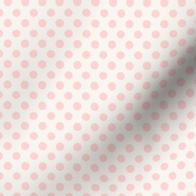 Polka Dot Pale Pink Small