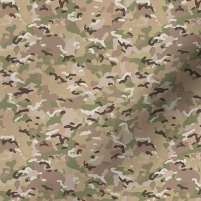 1/6 Scale Multicam Camouflage Pattern