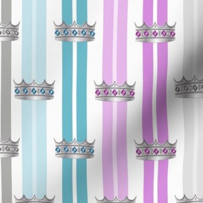 Cats On Thrones (Silver) -Crowns-