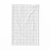 black and white grid large | pencilmeinstationery.com