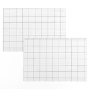 black and white grid large | pencilmeinstationery.com