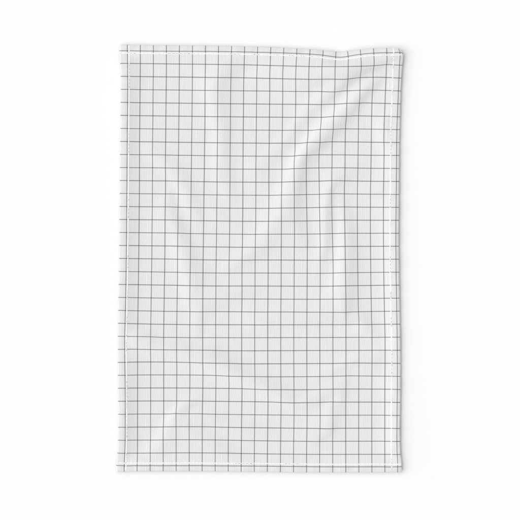 black and white grid small | pencilmeinstationery.com