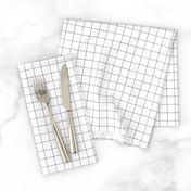 black and white grid small | pencilmeinstationery.com