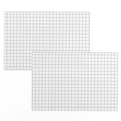 black and white grid small | pencilmeinstationery.com