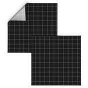 black and white grid large reverse | pencilmeinstationery.com