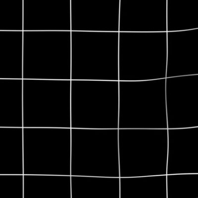 black and white grid large reverse | pencilmeinstationery.com
