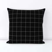 black and white grid large reverse | pencilmeinstationery.com