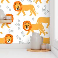 safari lion // kids zoo safari lions nursery baby