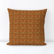 Orange Tones Country Style Floral Large