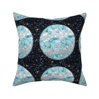 Moon Stuffie, DIY Cut and Sew Pillow Project