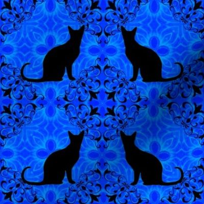 Cat Damask 10