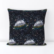 UFO Space Ship Stuffie, Cut and Sew DIY Project