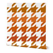 The Houndstooth Check ~ Pumpkin Spice Ombre