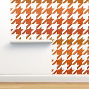 The Houndstooth Check ~ Pumpkin Spice Ombre