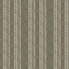 Weaver's Blanket, vertical stripe - grey