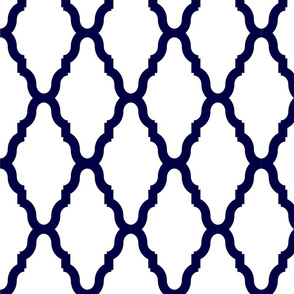 Blue Lattice Lg