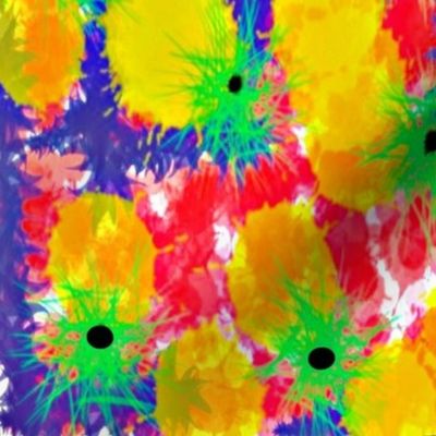 abstract floral - bold