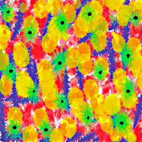 abstract floral - bold