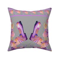 THE CLOWNY BALLERINA Grey Large