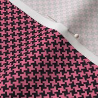 Houndstooth Black&Pink small