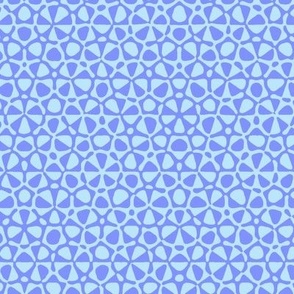 summercolors Carolina blue star quasicrystal