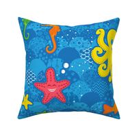 Silly Sea Creature Quilt