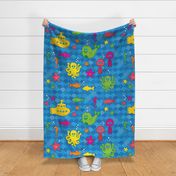 Silly Sea Creature Quilt