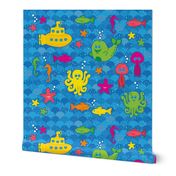 Silly Sea Creature Quilt