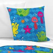 Silly Sea Creature Quilt