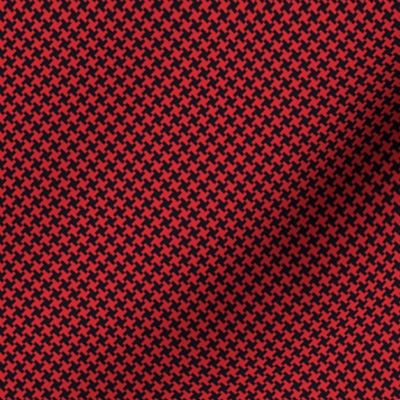 Houndstooth Black&Red small