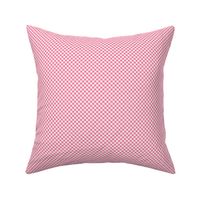 Houndstooth White&Pink small