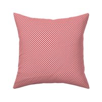 Houndstooth Red&White small