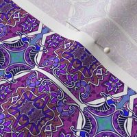 Two Star Hexa Paisley Purple