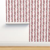 Meat Stripes on White back - large