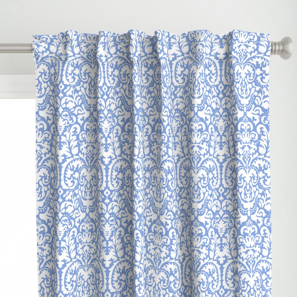 Anna Jacquard Blue/white