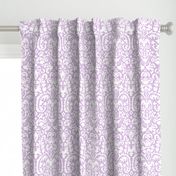 Anna Jacquard lavender/white