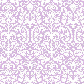 Anna Jacquard lavender/white