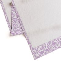 Anna Jacquard white/lavender