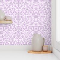 Anna Jacquard white/lavender