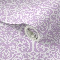 Anna Jacquard white/lavender