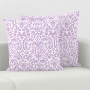 Anna Jacquard white/lavender