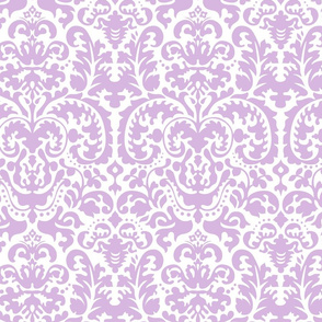 Anna Jacquard white/lavender