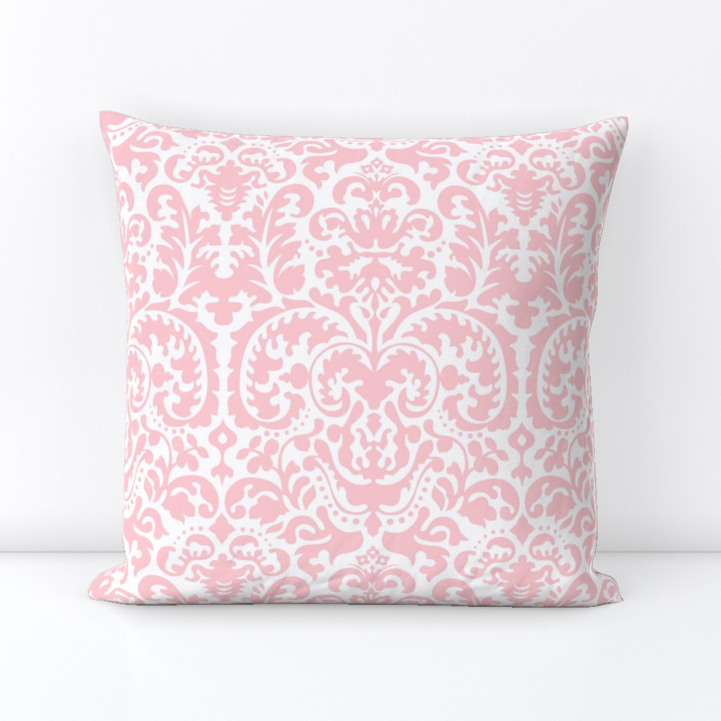 Anna Jacquard white/pink