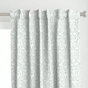 Anna Jacquard sage/white